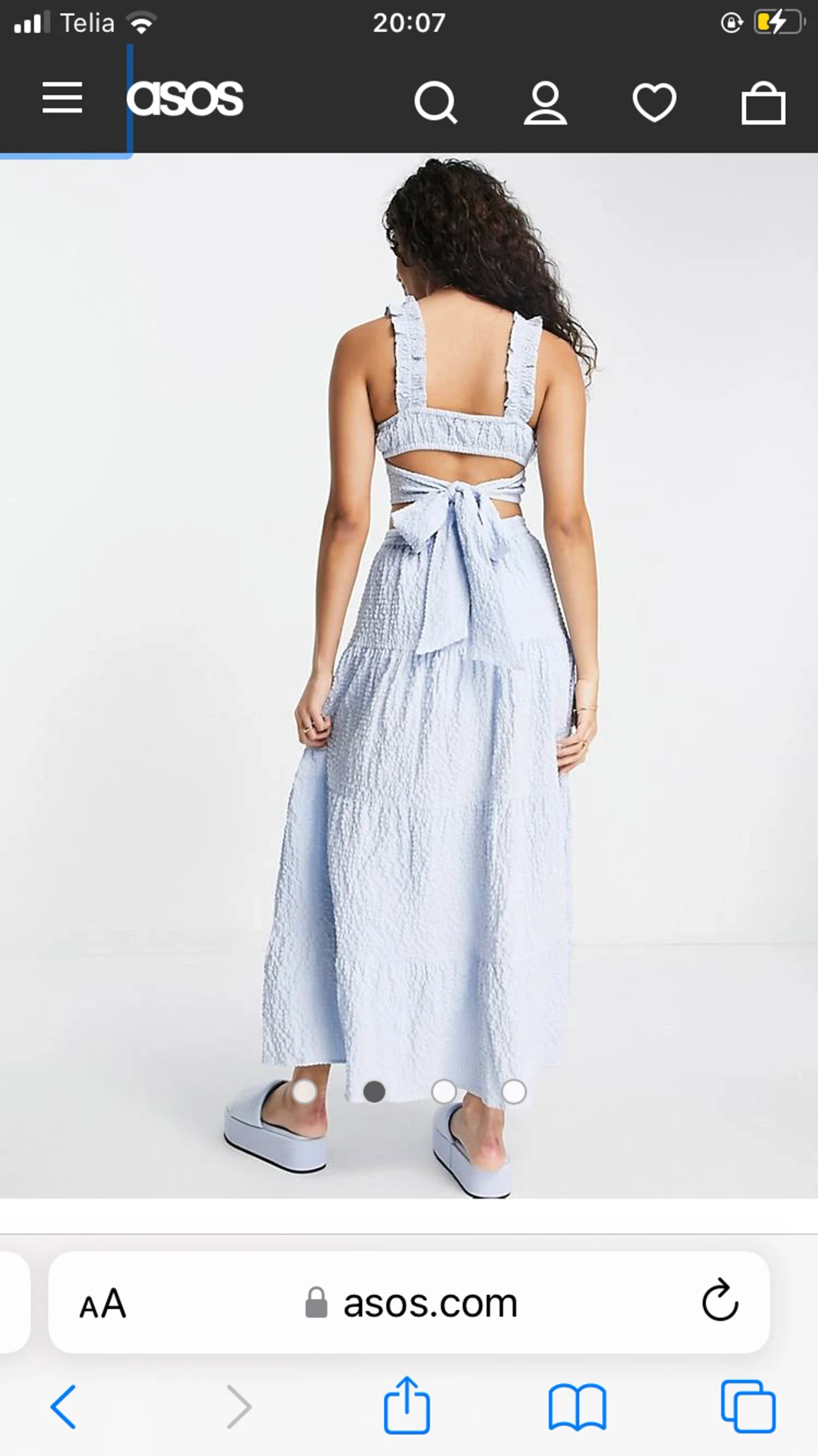 Sommar sett (kjol + linne)  - 90