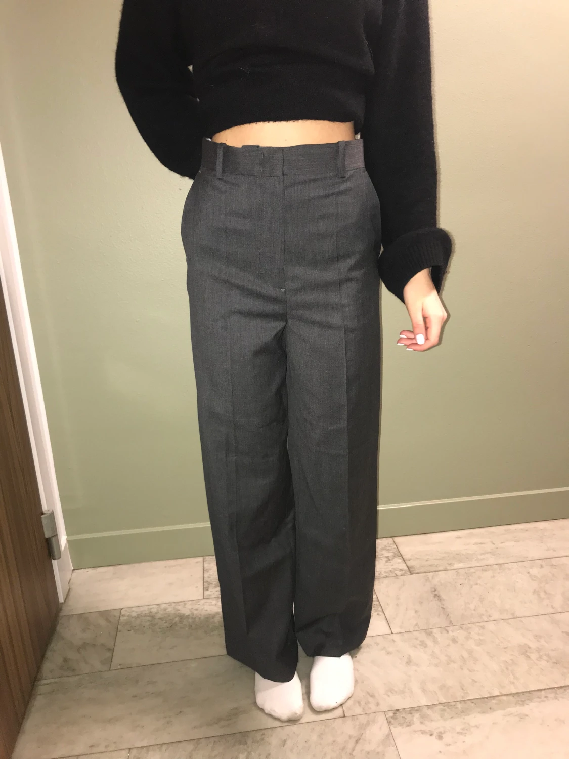 COS High waist byxor Slutsålda - 90