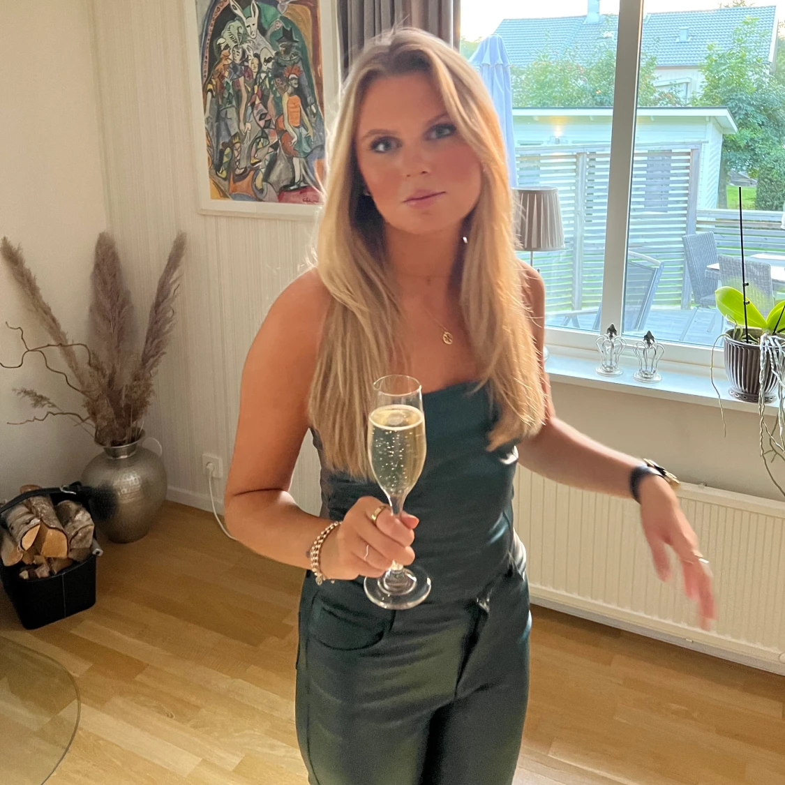Grönt skinn set  - 90