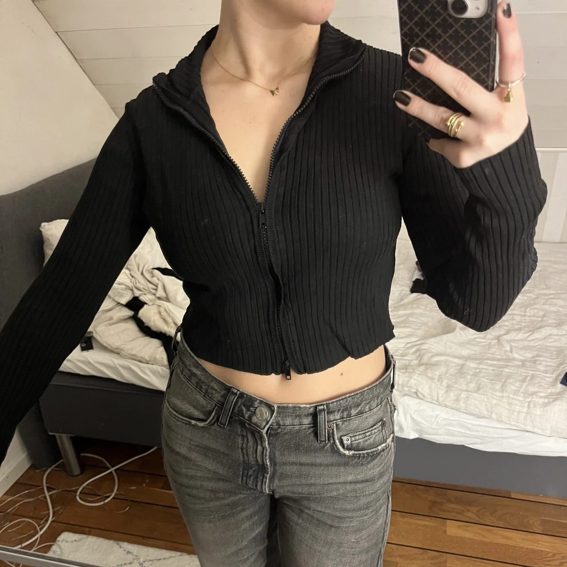 Lång ärmar tröja - 90