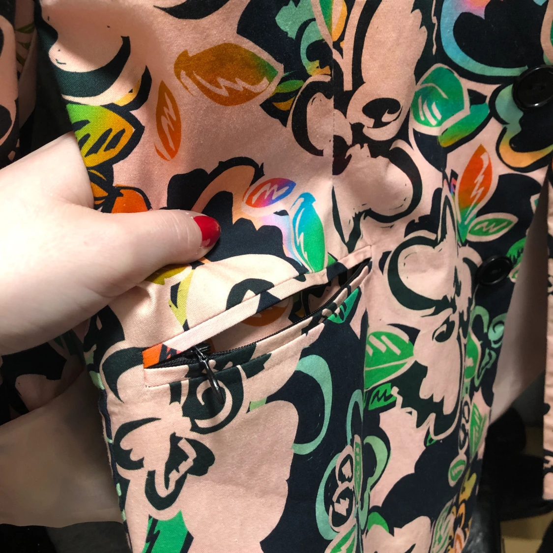 Oversized kavaj S  - 91