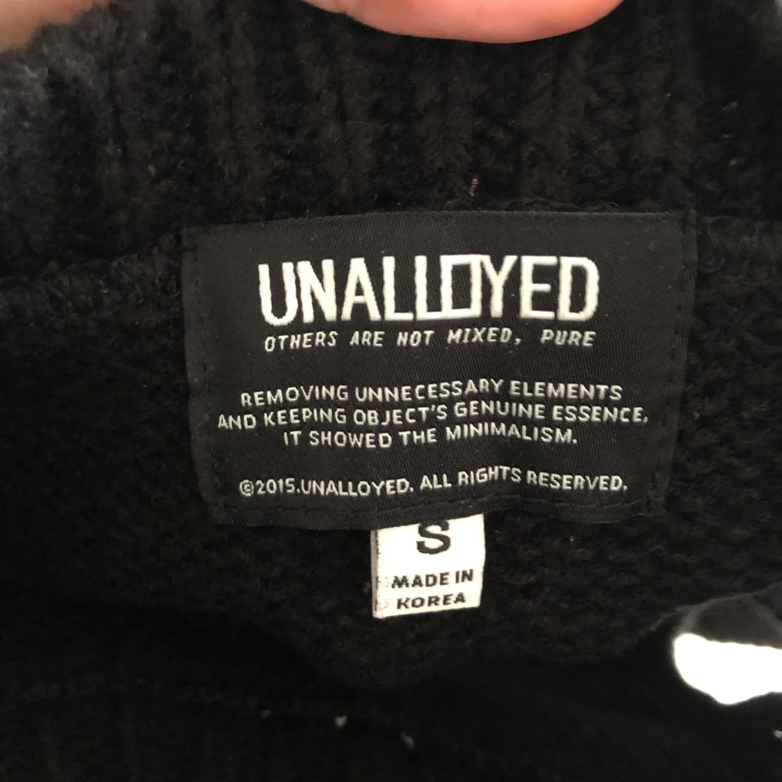 Unalloyed knit vest - 91