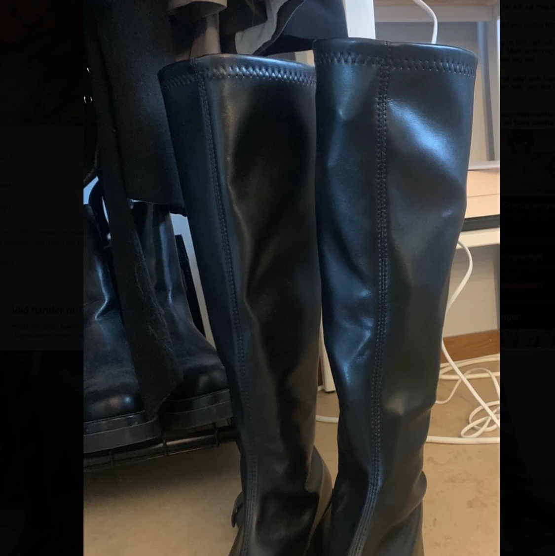 Stövlar med klack - 90