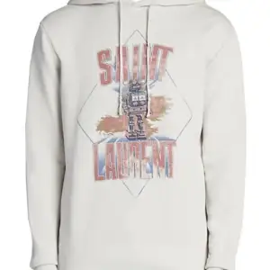 Hej. Söker denna hoodie helst i storlek S, hör av dig om du har en sådan och vill sälja. ( Vilken hoodie o tröja från Saint Laurent, skriv också tack.