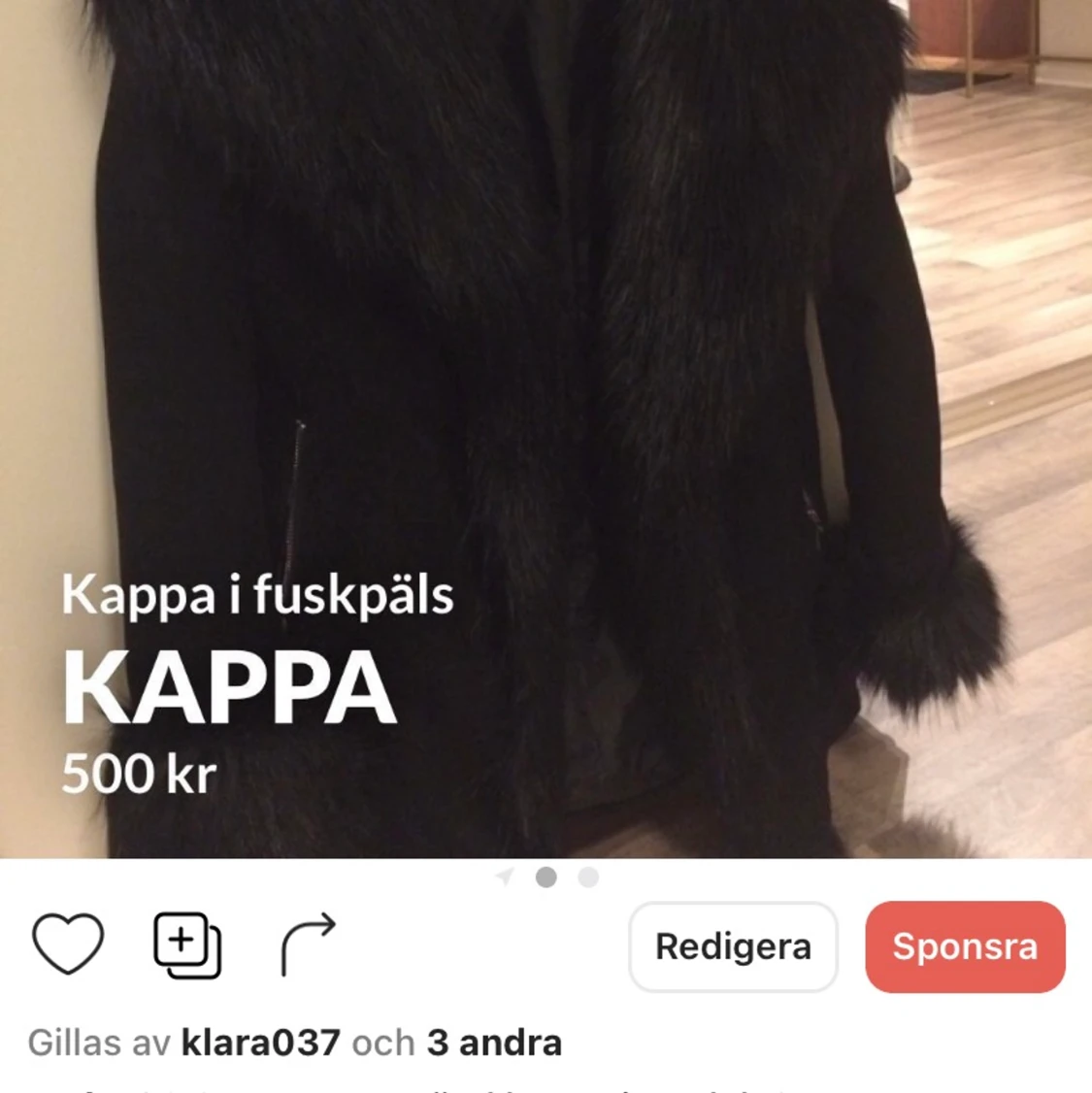 Kappa i fuskpäls