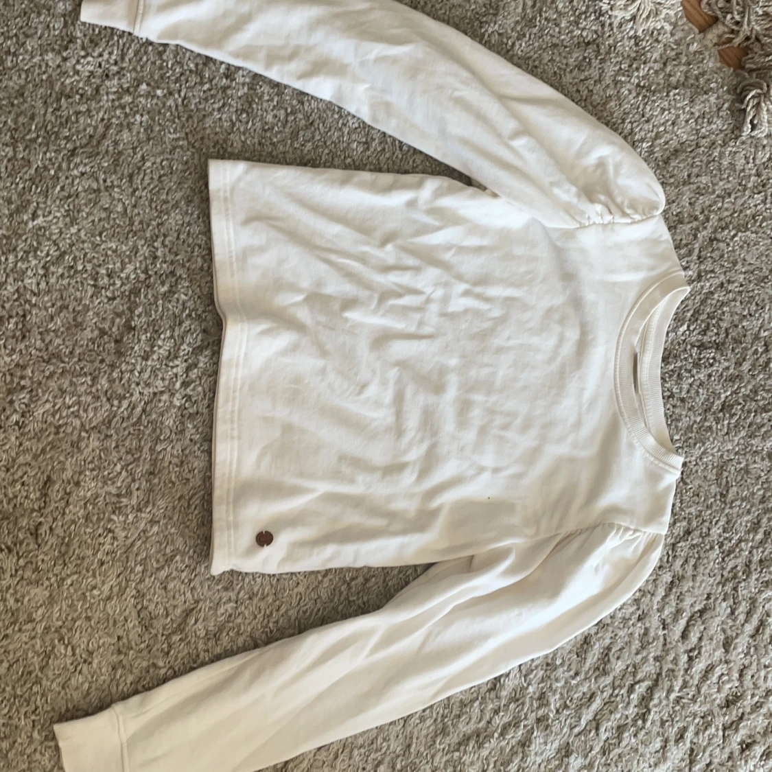 Vit puffarnas tröja Kappahl 