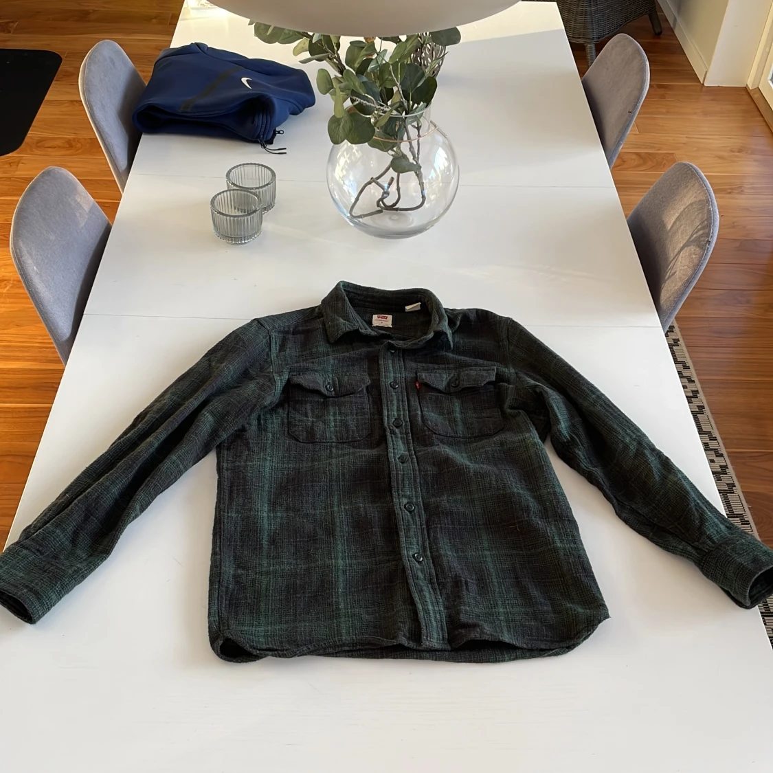 Flanel skjorta storlek s 