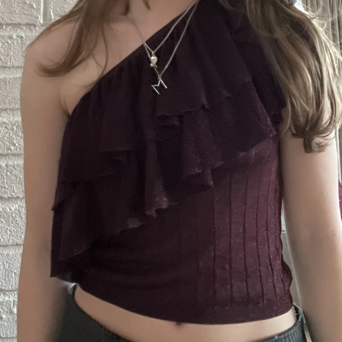 One shoulder topp - 90