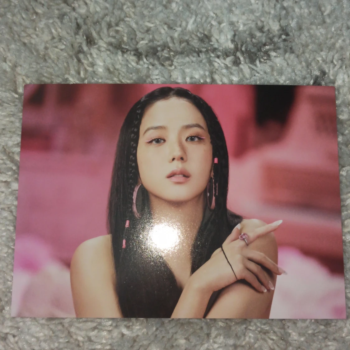 Photocard på Jisoo från Born pink album