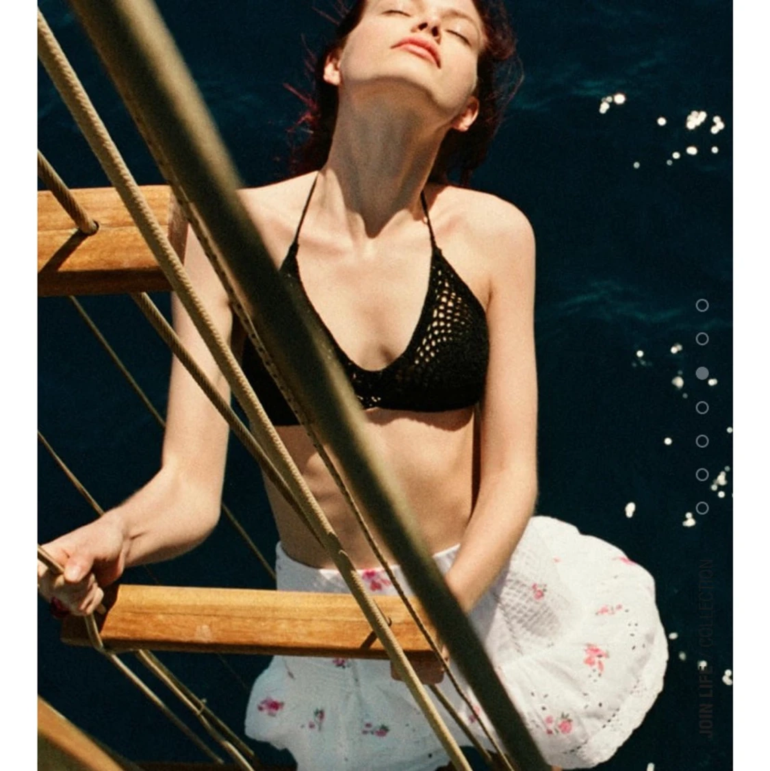 Blommig zara kjol  - 90