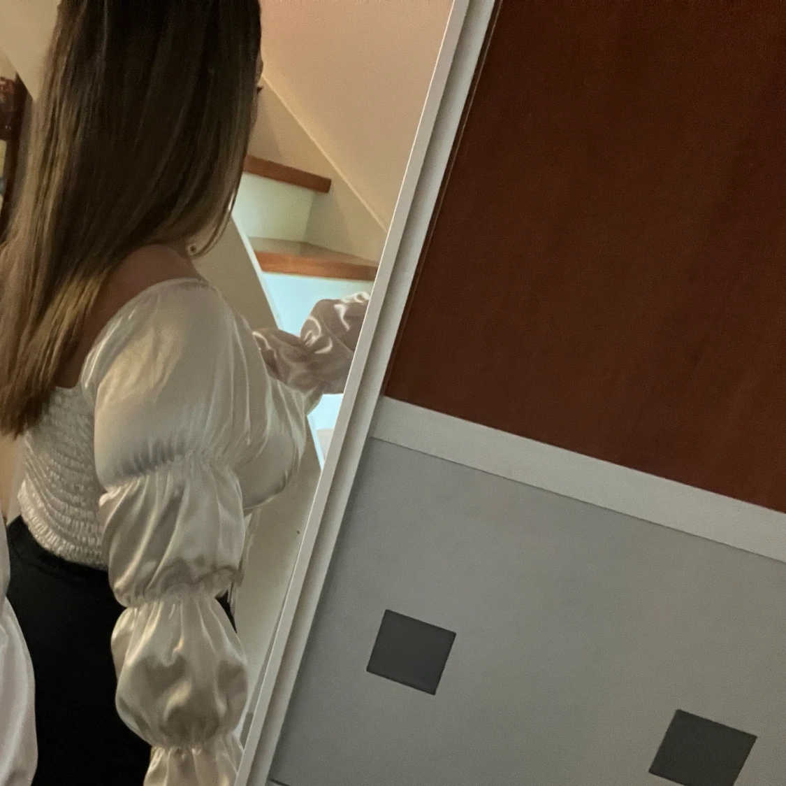 Vit festtop storlek S  - 91