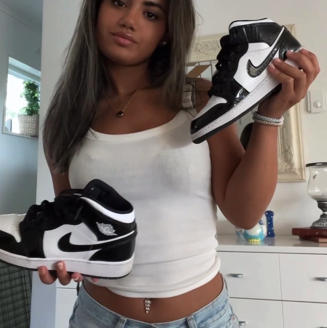 Air Jordan 1 mid ”carbon fiber” - 90