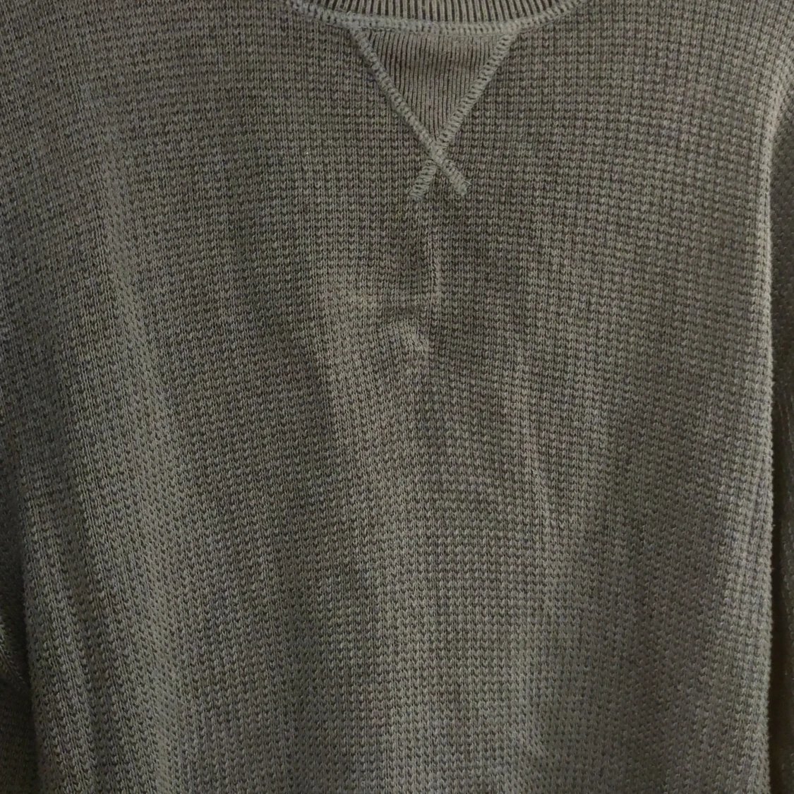 Blå stickad tröja M - 90