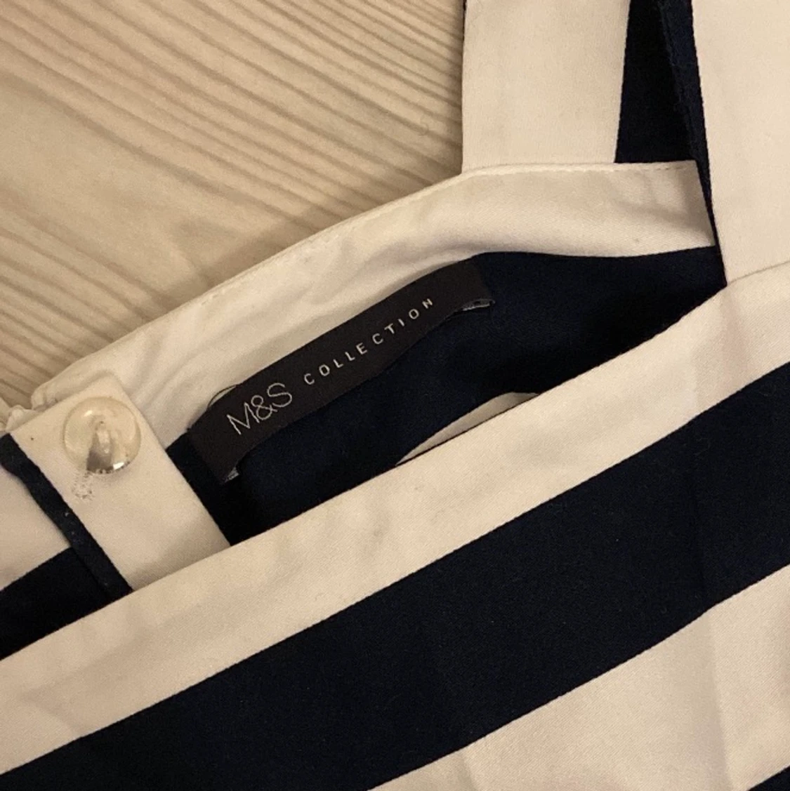 M&S randig klänning strl 36 - 91