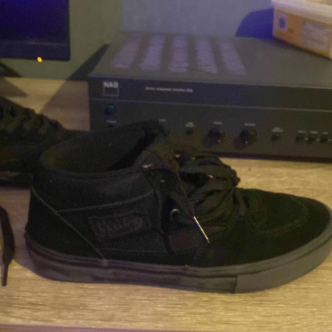 Vans halfcabs svarta us 8