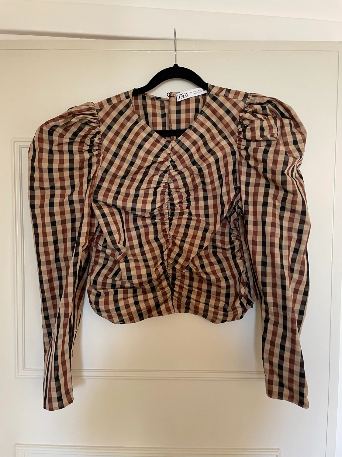 Rutig topp från Zara - 90