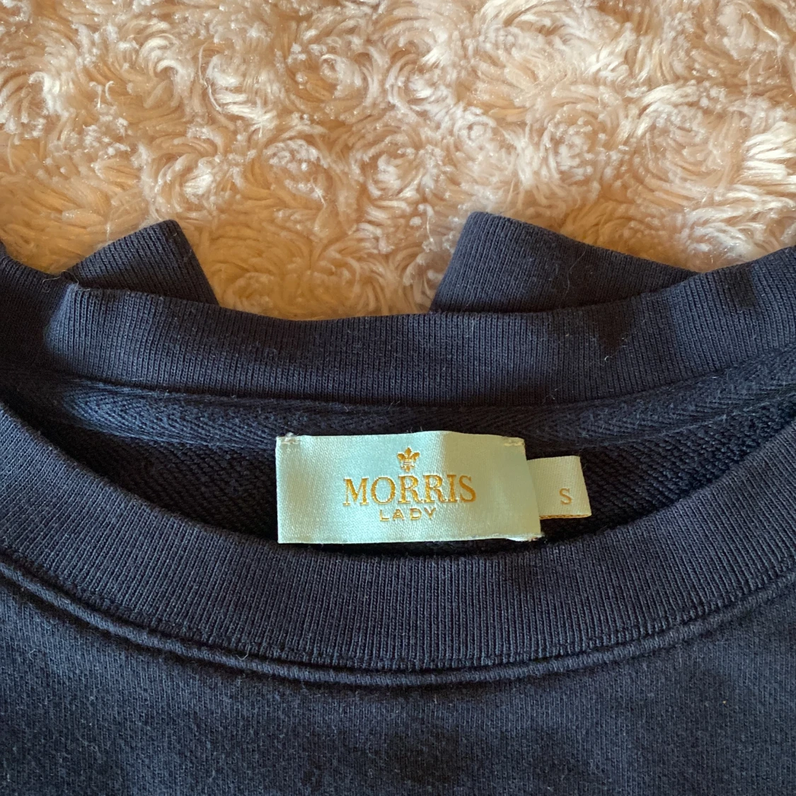 Marinblå Morris tröja strl S - 91