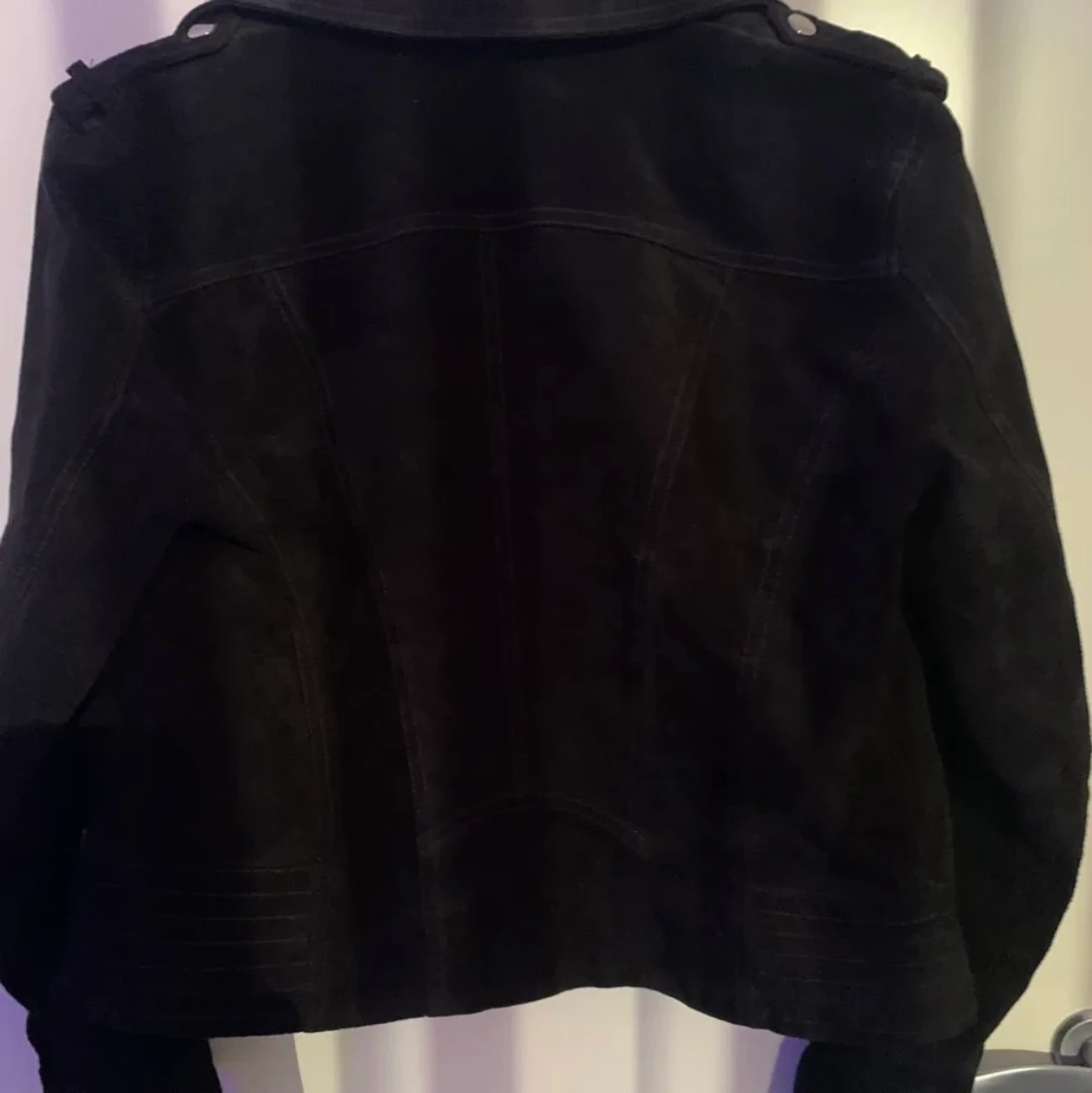 Svart mocka jacka  - 90