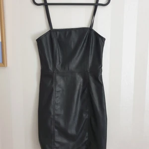 Black mini dress, faux leather size 38 - Unused faux leather mini dress. No damage, no signs of use
