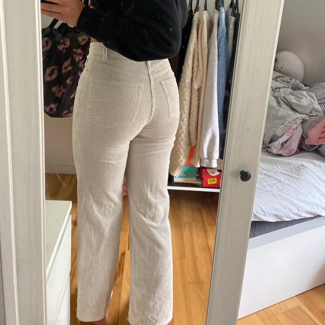 Beiga manchesterbyxor - 91