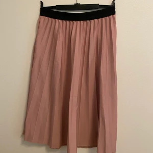 Rosa kjol - En rosa kjol med svart spännband i midjan