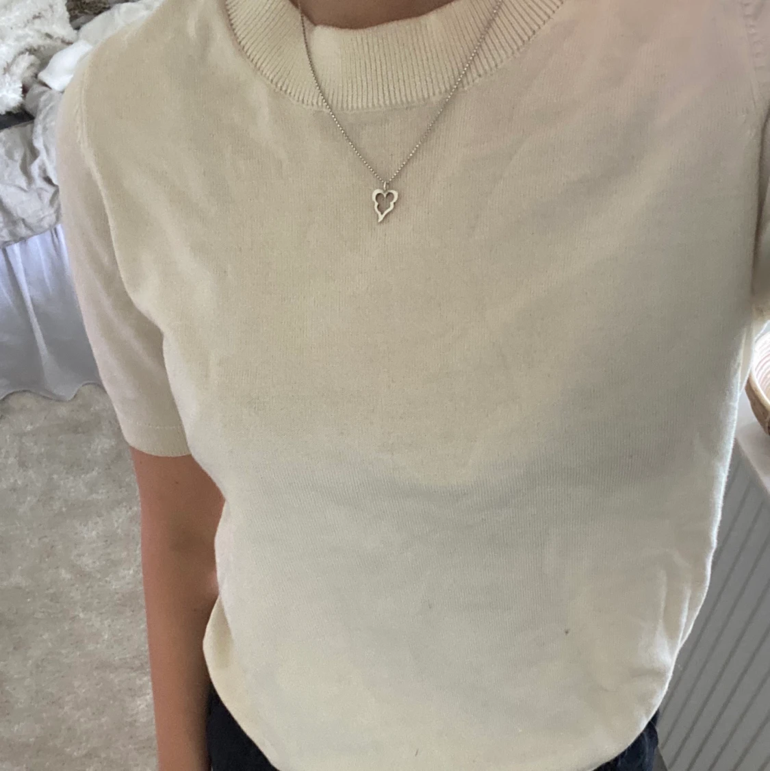 stickad t-shirt  - 90