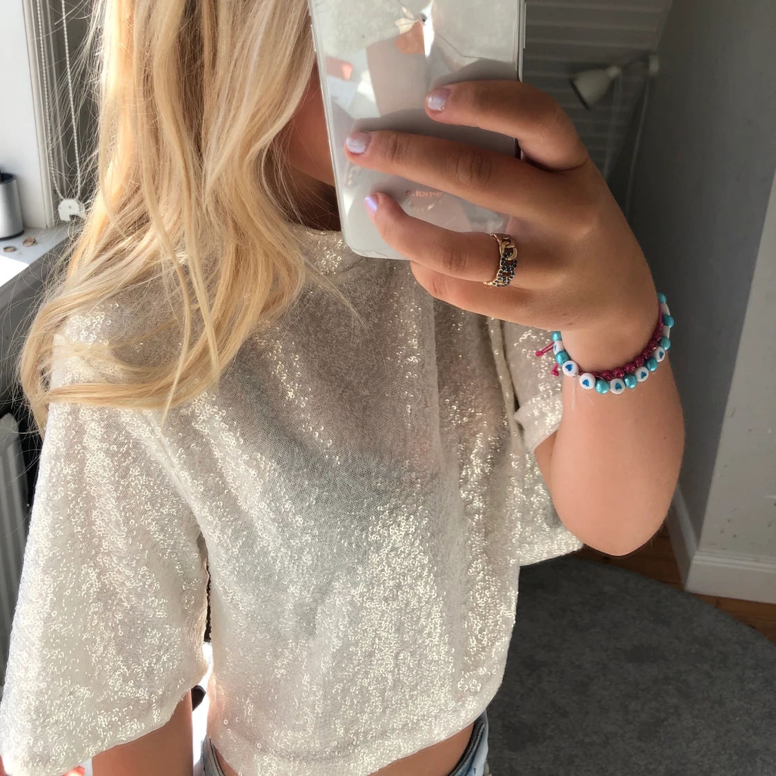 Glittrig tröja - 90