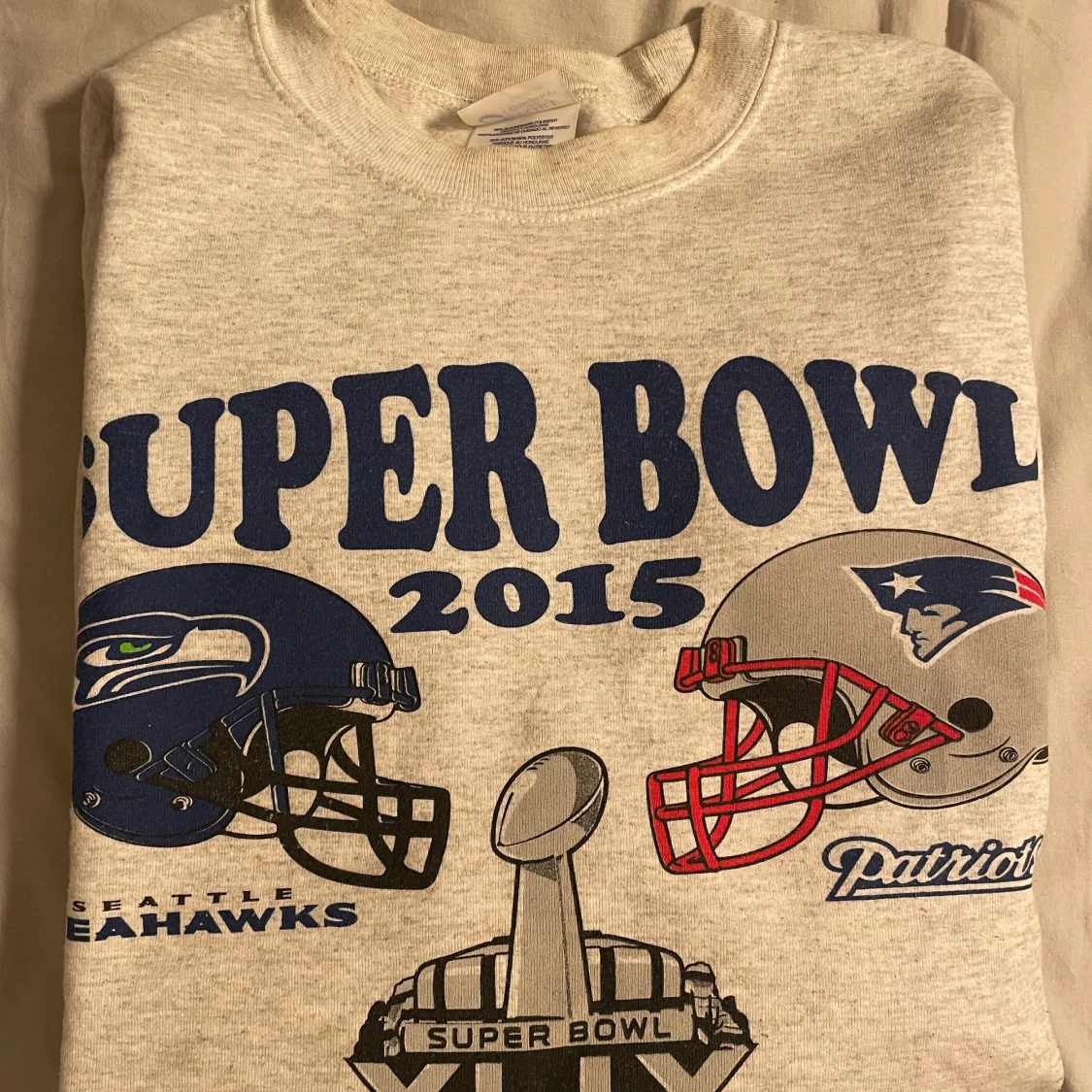 Grå sweatshirt - 90