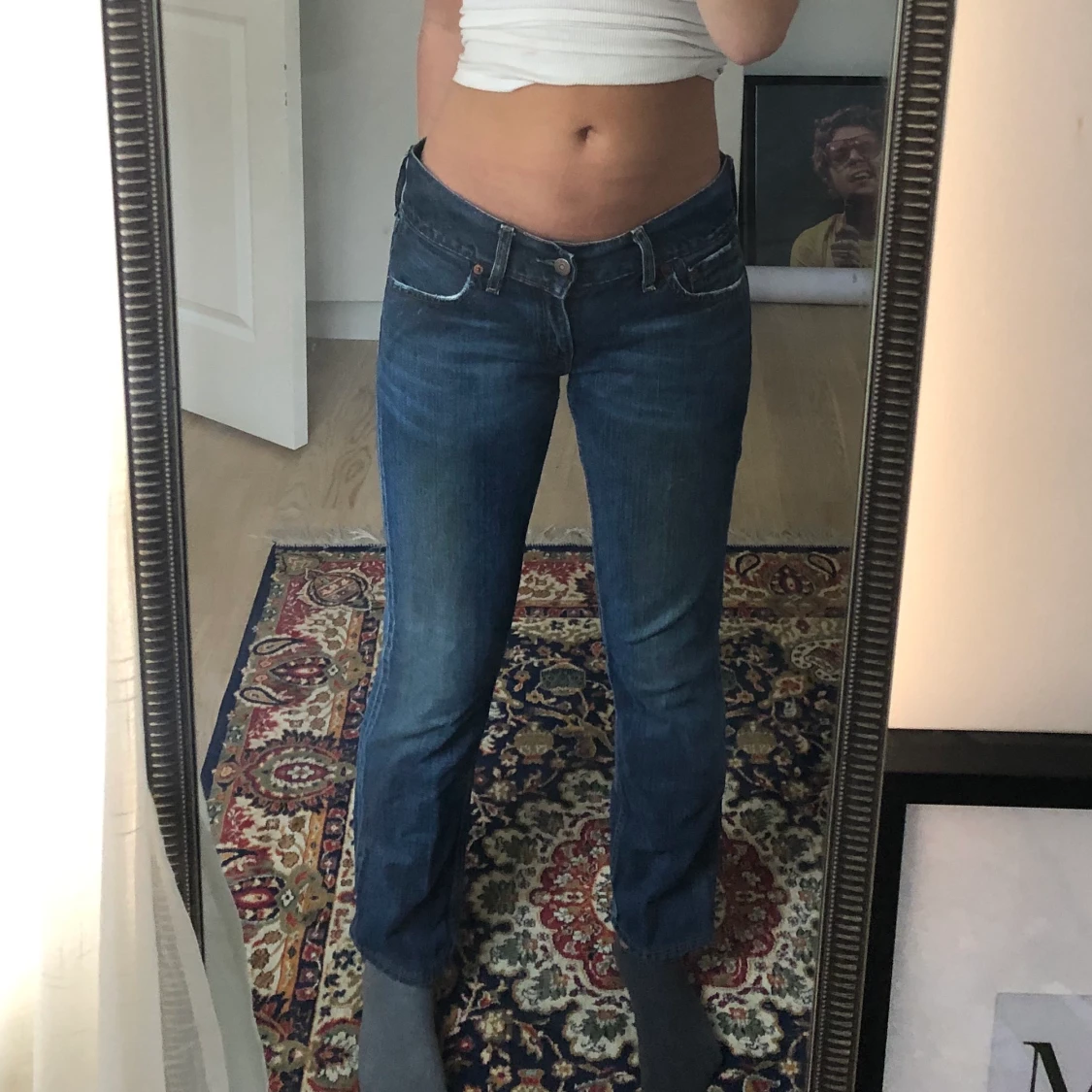 Lågmidjade levis jeans  - 90