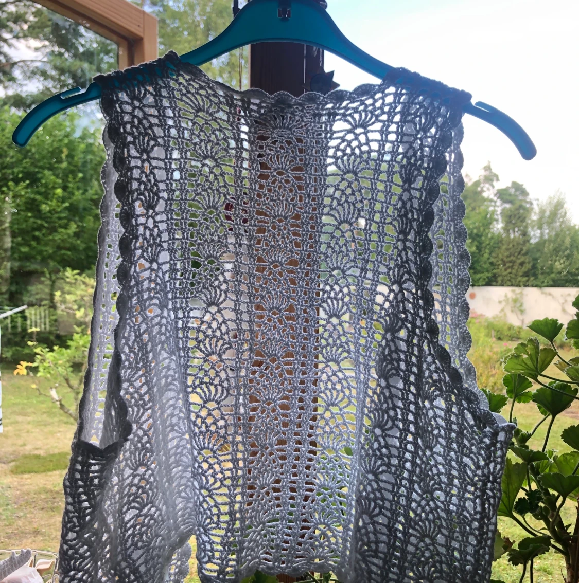 Virkad vit väst HM Divided storlek 40 - 91