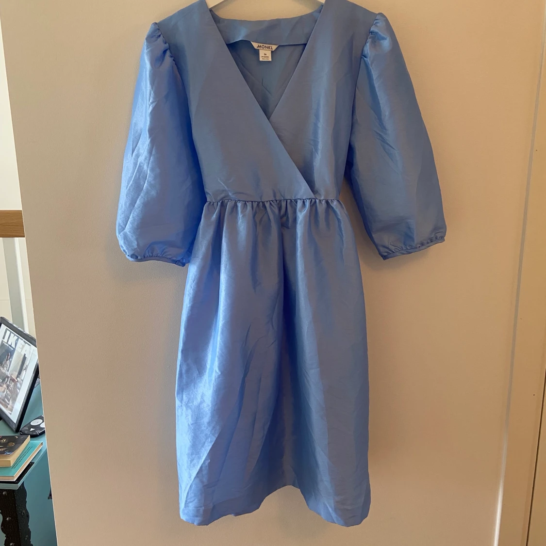 Blå klänning strl M - 90