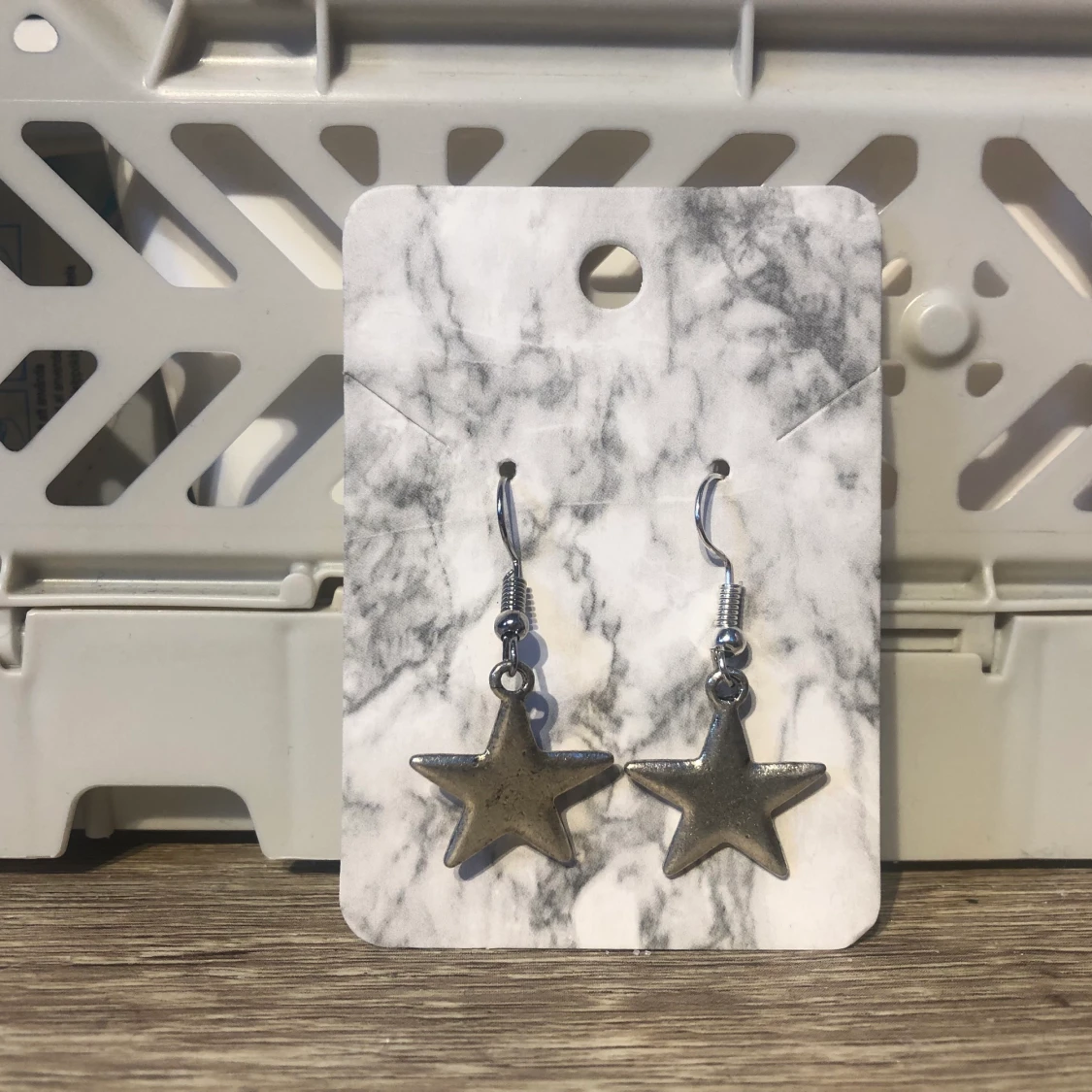 Handgjorda stjärnörhängen