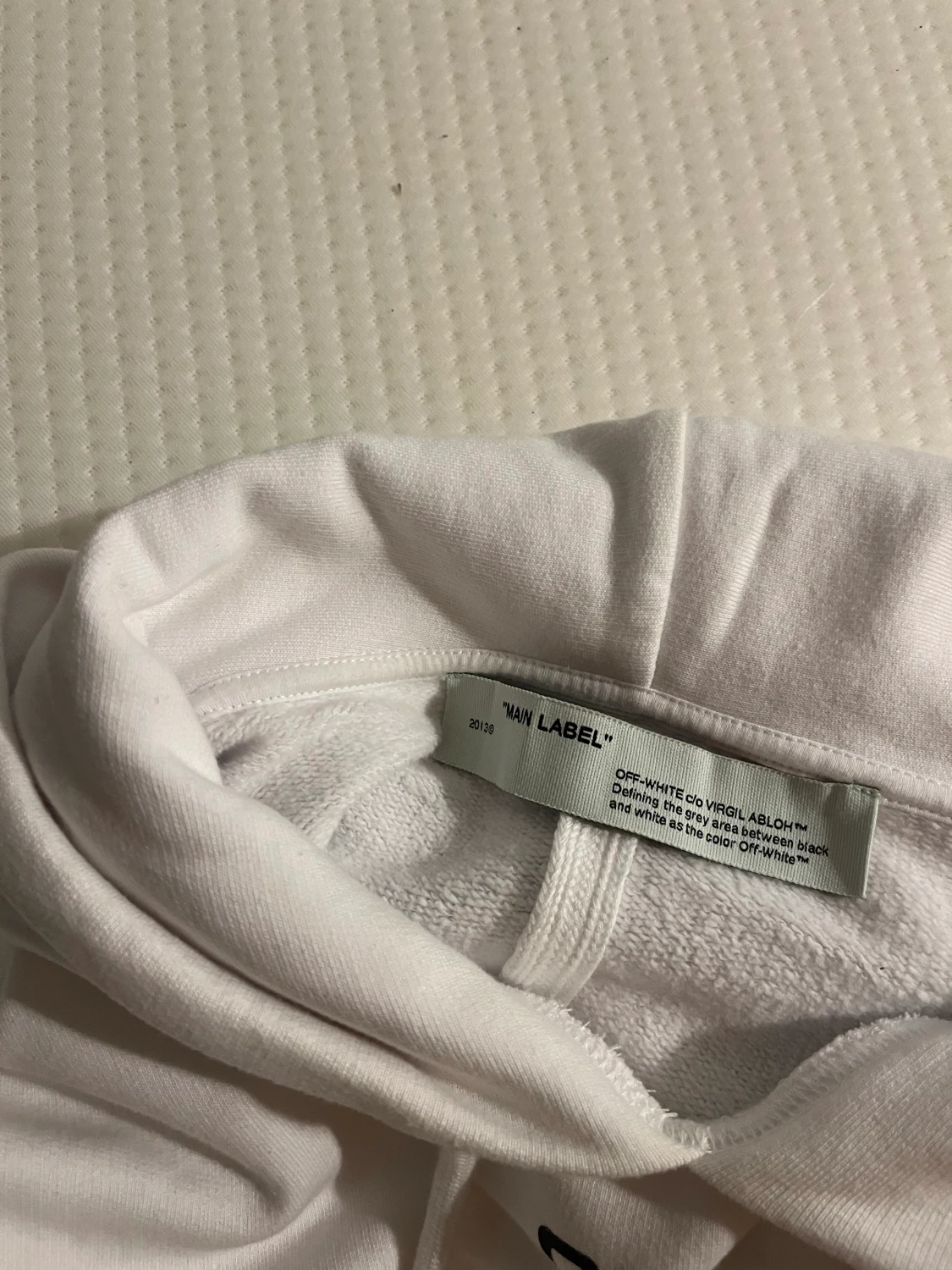 Off white hoodie stl M