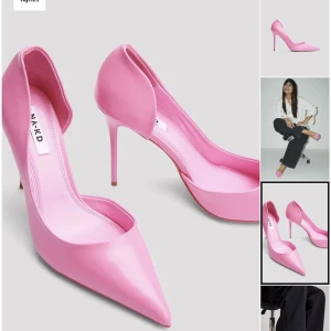 rosa klackar - helt nya klackar från nakd💗 såå fina men lite för stora för mig då jag beställde fel storlek nypris 499kr 
