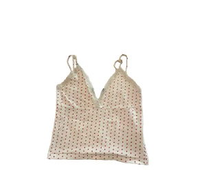 BRANDY MELVILLE HEART LINNE - Super populär tröja med hjärtan. Brandy Melville och bra kvalitet. Säljer pga ingen användning. Skriv om intresserade 
