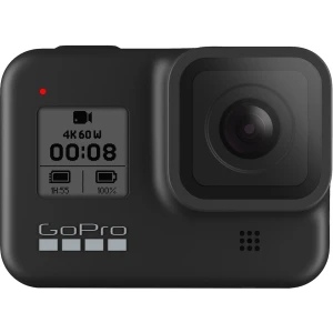 Gopro hero 8 black - Säljer min aldrig använda gopro hero 8 black🖤 Sd-kort ingår, handtag hållare, ett beige skal, laddare såklart och förvaringslåda till den☺️
