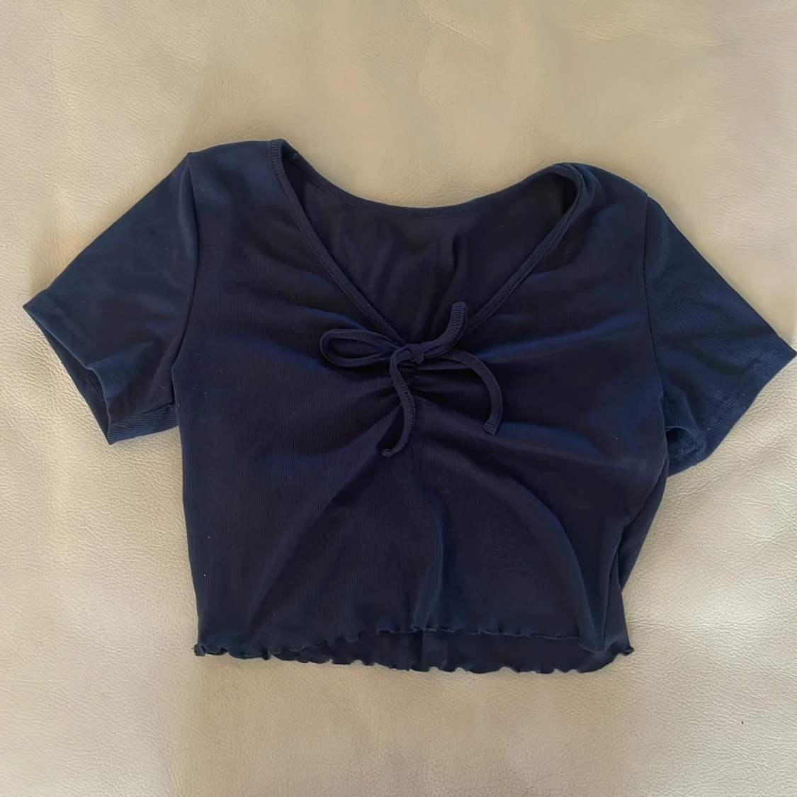 Marinblå topp - 90