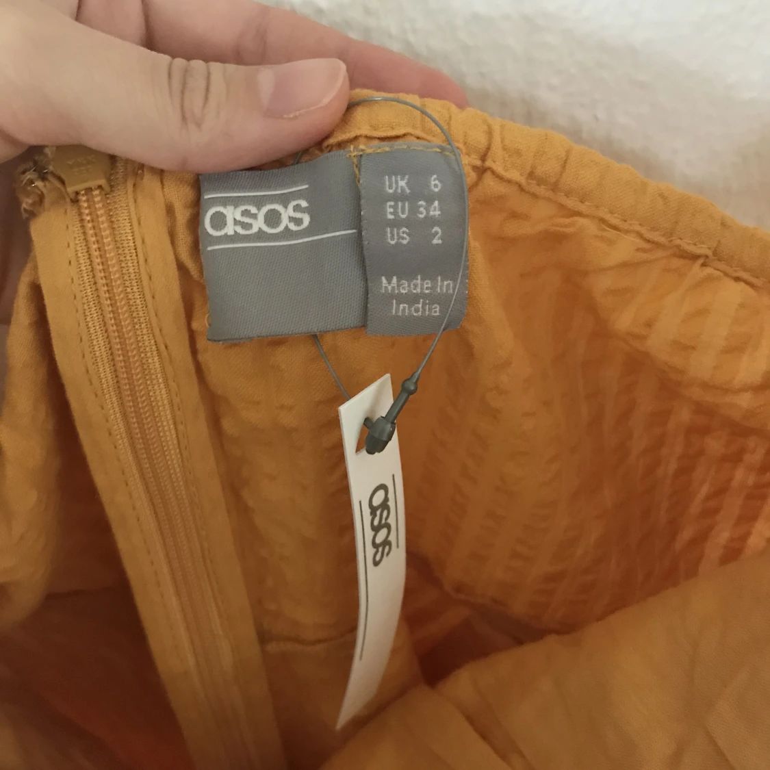 Senapsgul söt klänning - 91