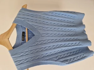 Sweater vest  - Blue sweater vest from Shein 