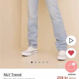 Säljer dessa jeans från Nelly då jag köpte fel storlek och hann ta bort prislapparna!