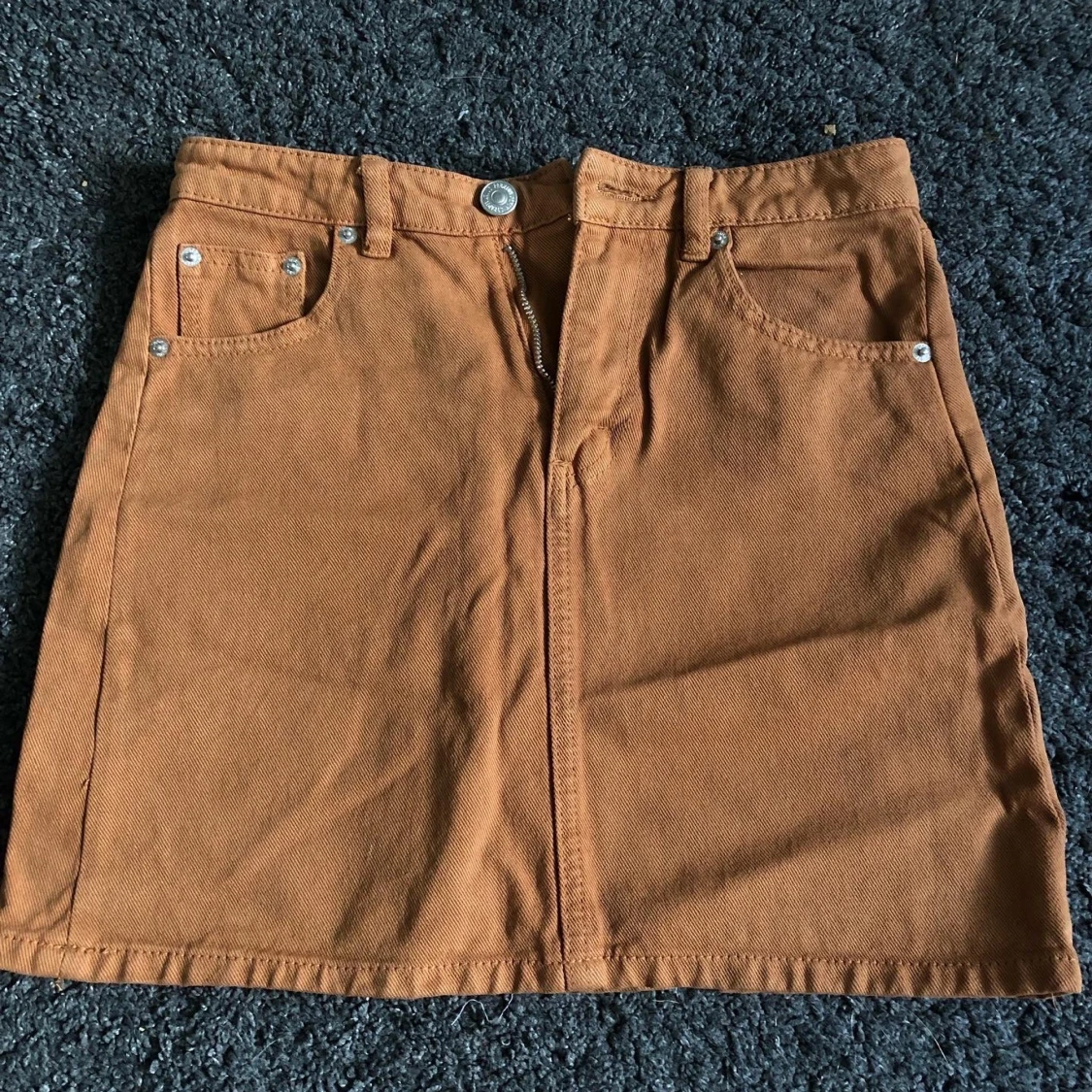 Rost orange/brun kjol  - 90