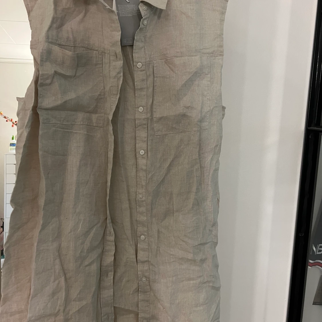 Långklänning/skjorta i linne