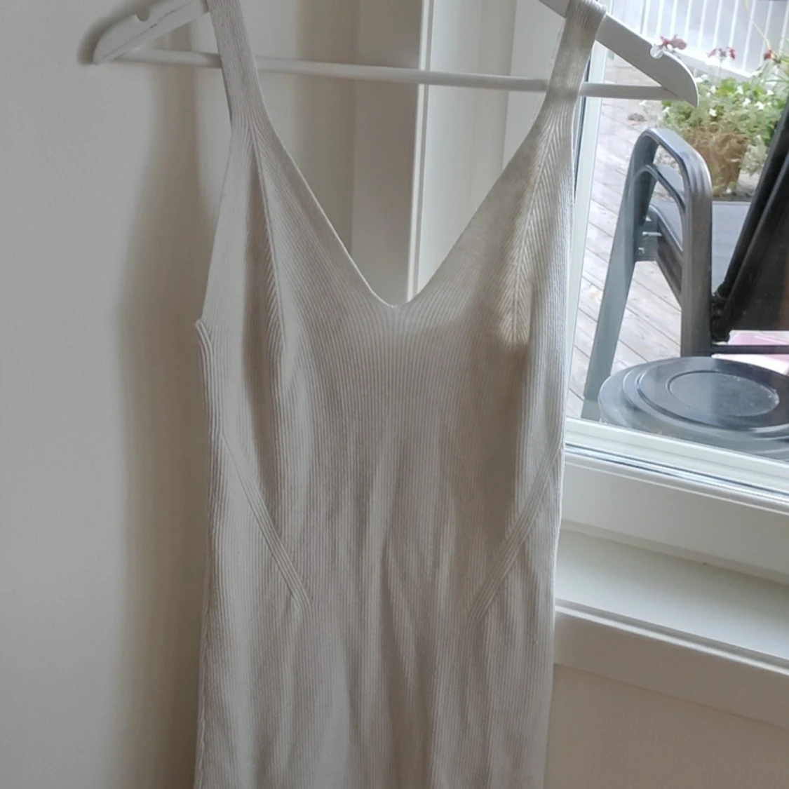 Vit långklänning - 91