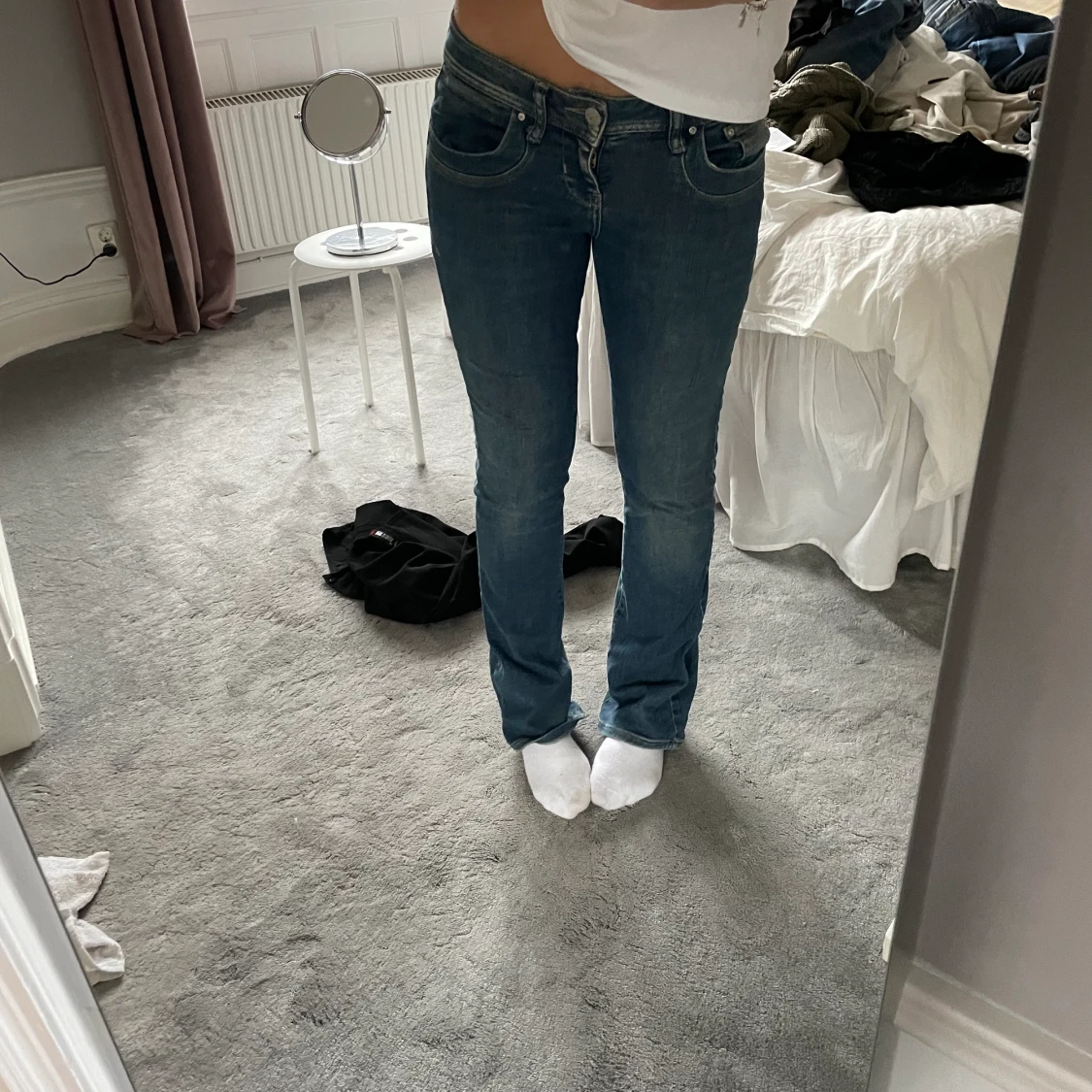 Lågmidjade jeans - 90