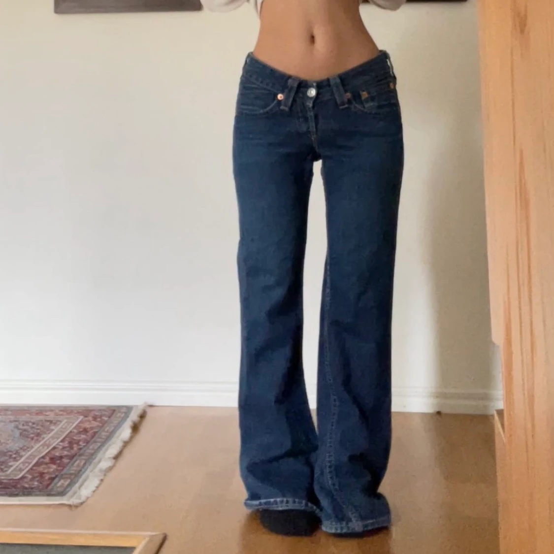 Lågmidjade jeans  - 90