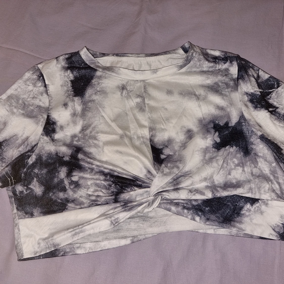 Träningskläder svart/vit tiedye - 91