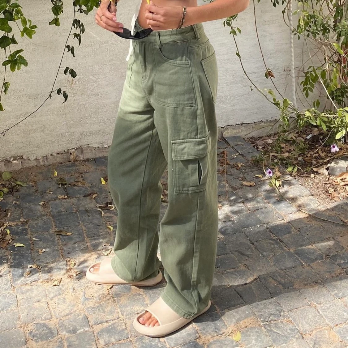 Gröna cargopants - 91