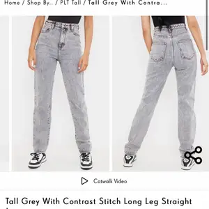 •Grå raka jeans från PLT  •strl: 8(uk)/ 36(eu) •Aldrig använda  •Säljs pågrund av fel-köpt storlek och kan ej lämna tillbaka längre  •Köptes för ca. 260kr