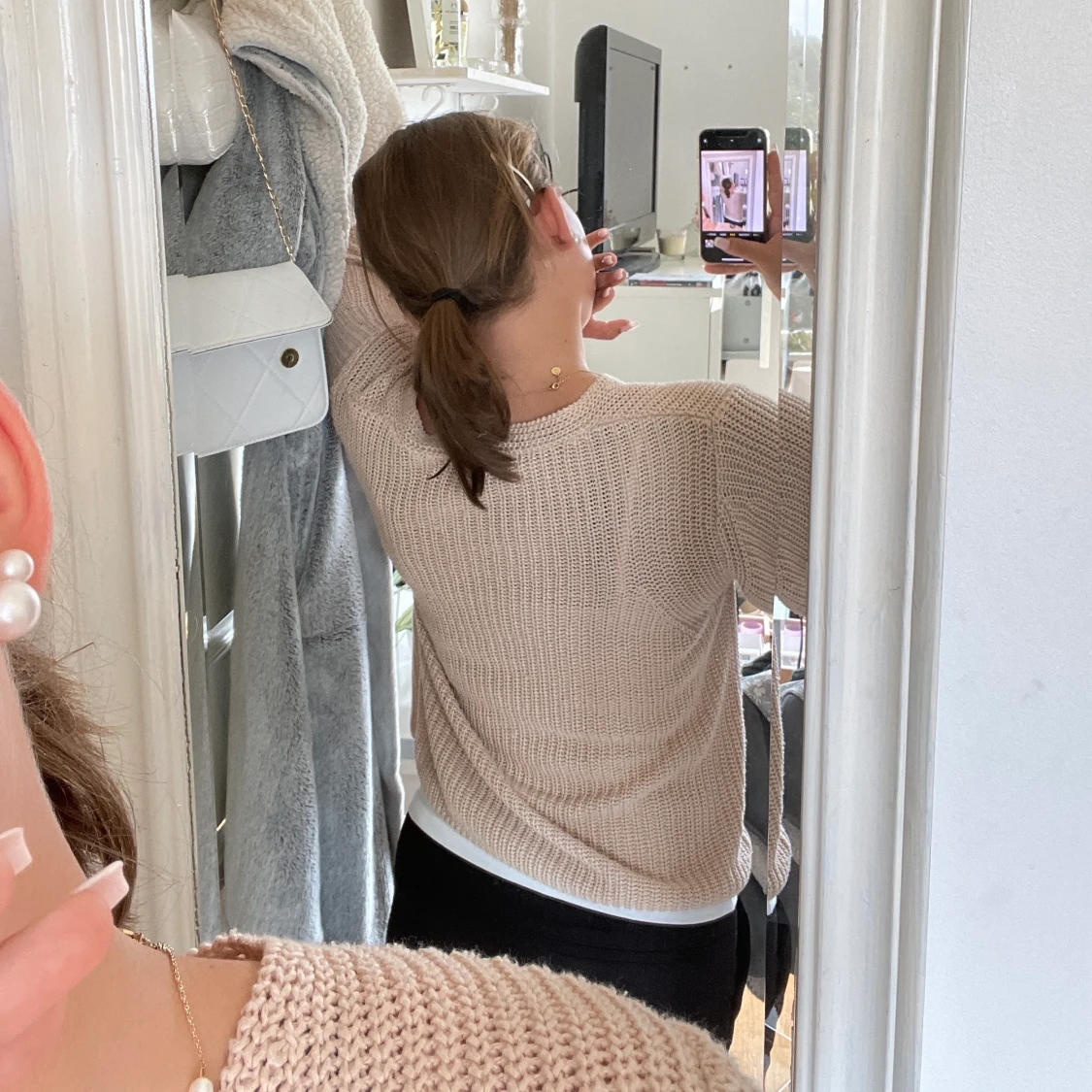 Stickad tröja  - 90