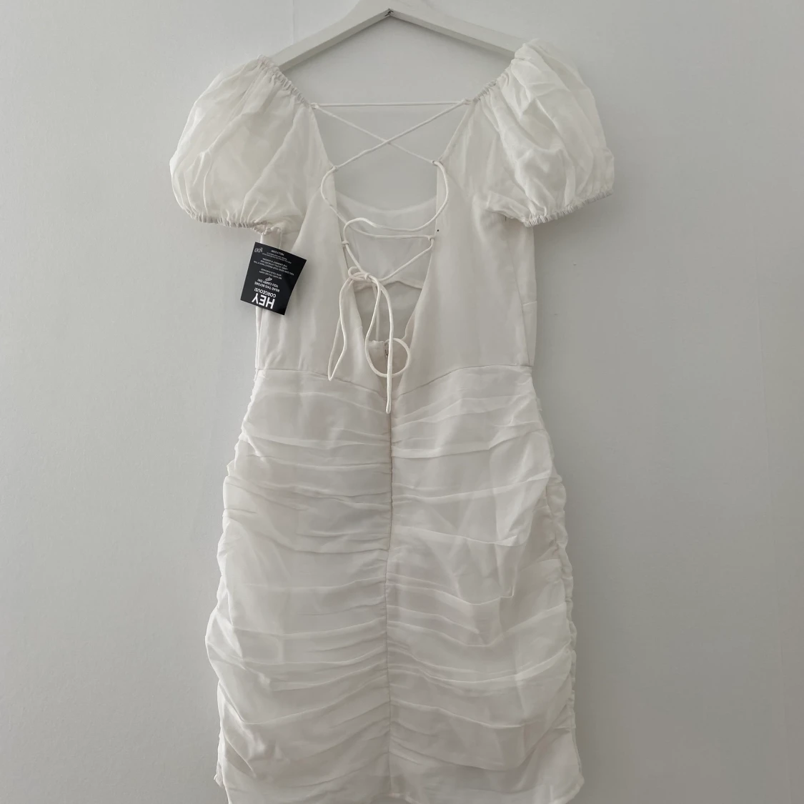 Vit klänning nelly - 91